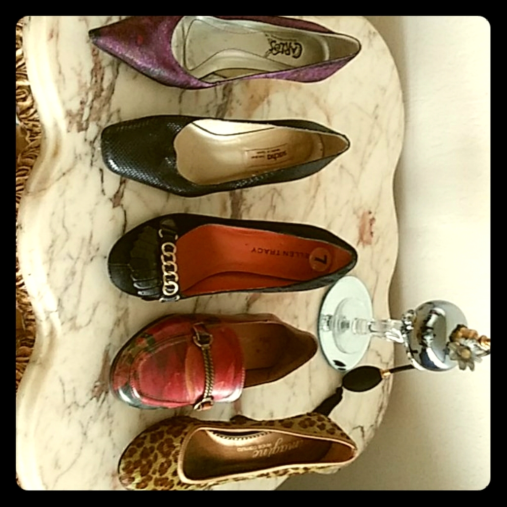 These are all designer shoes. The condition of the